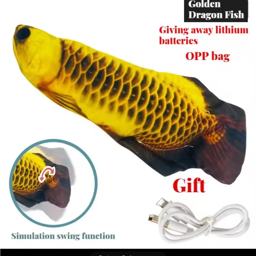 Interactive Fish Cat Toy
